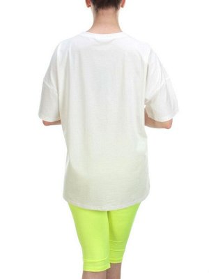 KD-862 WHITE/LIGHTGREEN Костюм-двойка женский 7986 TREND