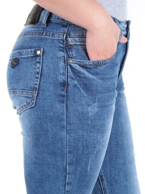 2211 BLUE Джинсы зауженные женские SASANTA
