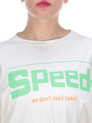 KD-795 WHITE/GREEN Костюм-двойка женский 7986 TREND