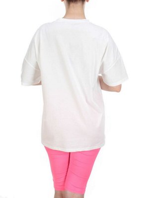KD-865 WHITE/CRIMSON Костюм-двойка женский 7986 TREND