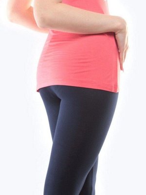1217 CORAL/DK. BLUE Спортивный костюм для фитнеса женский (90% вискоза, 10% лайкра)