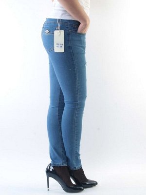 CY1730 Джинсы женские (70% хлопок, 30% спандекс)