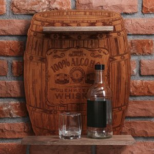 Полка под алкоголь 100% Alcohol, 40 x 48.3 x 15 см