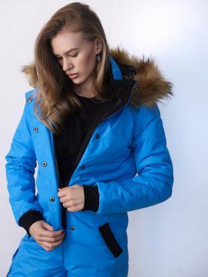 Sportsolo Комбинезон женский слитный. К081 голубой