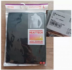 UNIQLO Heattech — нательная водолазка — DARK GREEN