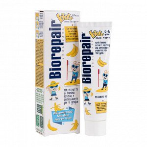 Biorepair Зубная паста детская со вкусом банана 50мл, , шт