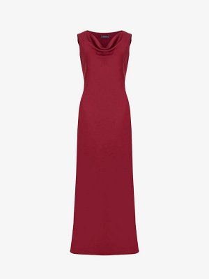 Платье макси из 100% вискозы, PL1600/lea