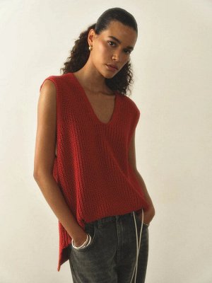 Вязаный жилет, GL089/willan