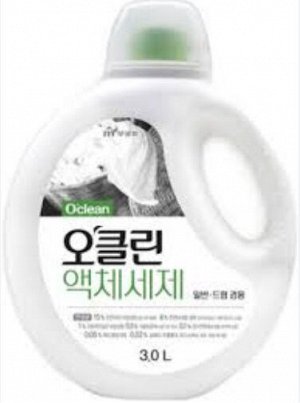 МКН Средство для стирки O’Clean Liquid Laundry Detergent бутылка 3л