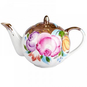 Сервиз чайный фарфоровый "Бал цветов" 15 предметов на 6 перс