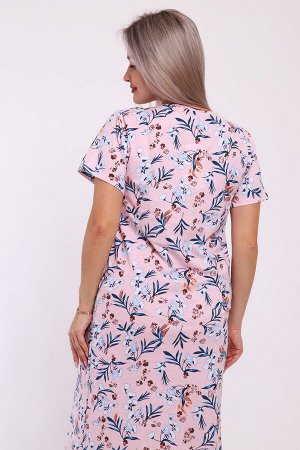 Сорочка Варианты расцветки: розовый
Ткань:  кулирка, Состав:  100% хлопок
Сорочка женская прямого кроя. Рукав и низ подгибка. Отрезная кокетка на пуговицах. 

Таблица размеров и веса

Длина издели