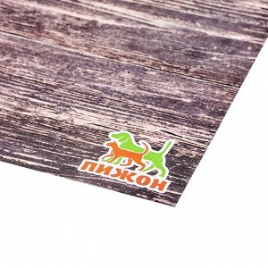 Коврик под миску "Пижон" 43 х 28 см "Доска"