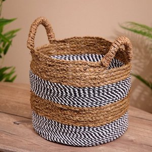 Корзина плетёная 35х35х40 см