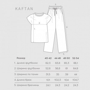 Пижама новогодняя женская KAFTAN "Bear" размер, 49
