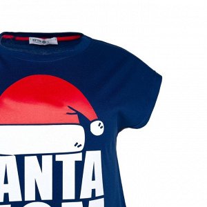 Пижама новогодняя женская KAFTAN "Santa team" размер, 49