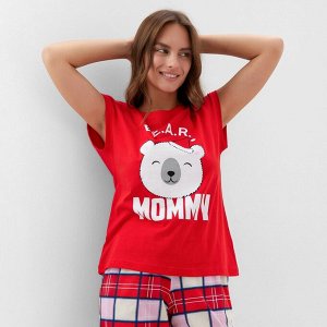 Пижама новогодняя женская KAFTAN "Bear" размер, 49