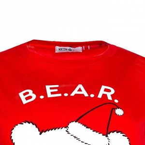 Пижама новогодняя женская KAFTAN "Bear" размер, 49