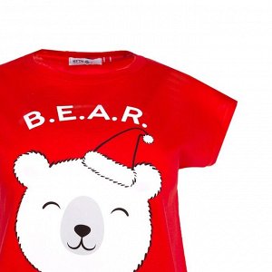 Пижама новогодняя женская KAFTAN "Bear" размер, 49