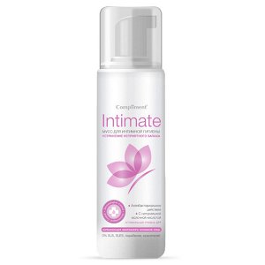 Compliment Intimate Мусс для интимной гигиены устраняет неприятный запах 160 ml