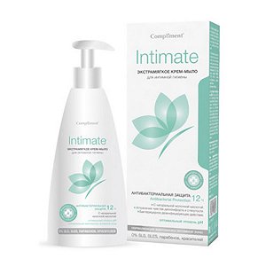 Compliment Intimate Экстрамягкое крем мыло для интимной гигиены 250 ml