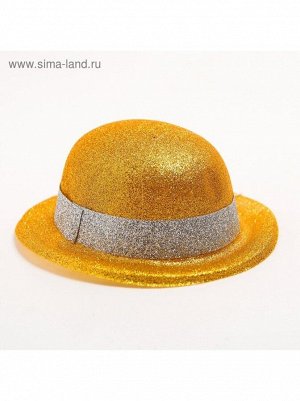 Шляпа Овал на резинке цвет микс карнавальная