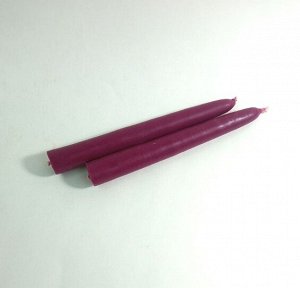 Свеча восковая желтая, 15*1,9 см (более 5 ч)