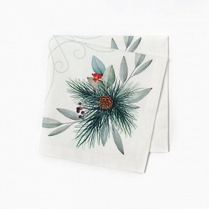Набор сервировочных салфеток "Этель" New Years treat 40х40 см,4 штуки 100% хлопок, саржа 190гр/м2