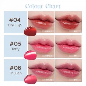 Глянцевый увлажняющий тинт для губ rom&nd Dewyful Water Tint 04