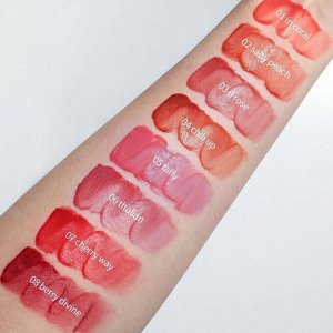 Глянцевый увлажняющий тинт для губ rom&nd Dewyful Water Tint