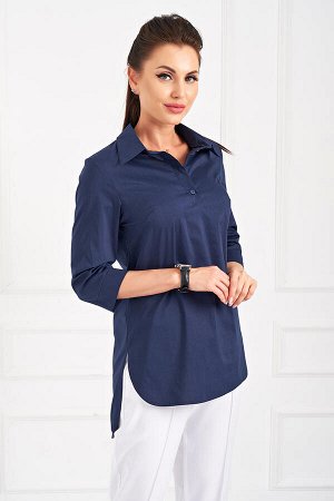 Рубашка Ириана (синий) Б833-3