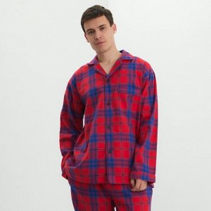 Пижама мужская из фланели (рубашка и брюки) KAFTAN