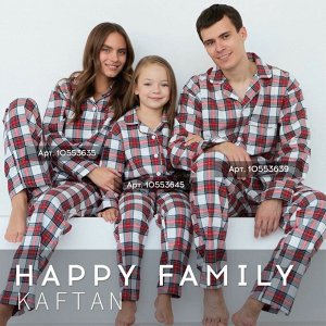 Пижама мужская из фланели (рубашка и брюки) KAFTAN