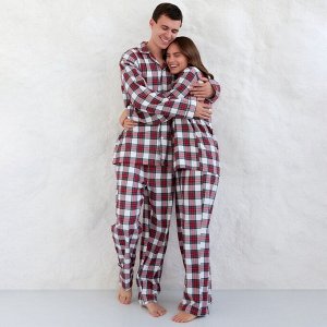 Пижама мужская из фланели (рубашка и брюки) KAFTAN