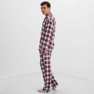 Пижама мужская из фланели (рубашка и брюки) KAFTAN