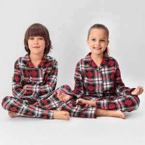 Пижама новогодняя детская KAFTAN Сhristmas time размер