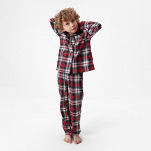 Пижама новогодняя детская KAFTAN Сhristmas time размер