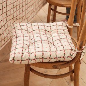Подушка Этель "Flower Cage" 40х40 см, 100% хл, рогожка 186 г/м2