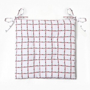 Подушка Этель "Flower Cage" 40х40 см, 100% хл, рогожка 186 г/м2