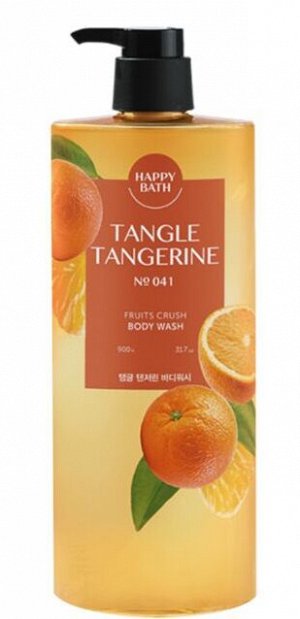 Гель для душа натуральный с ароматом мандарина Happy Bath 900г
