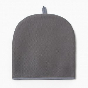 Грелка на чайник Этель Home collection grey 28*28 см, 45% лён, 55% хлопок