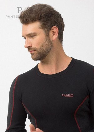 PMF005 Термофутболка мужс.дл/р (Pantelemone) термобелье. от 0 С до -25 С. SUPER COMFORT