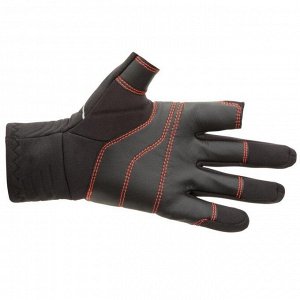 Неопреновые перчатки для яхтинга 500 без 2 пальцев для взрослых  TRIBORD