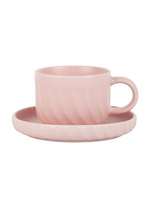 "Elegant Pink" Чайная пара 300мл, в п.у.