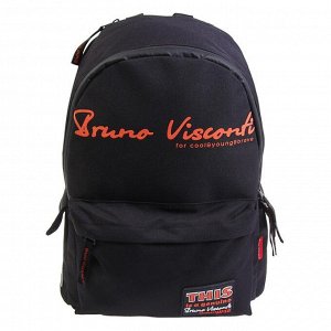 Рюкзак молодёжный Bruno Visconti 40 х 30 х 17 см, Original, оранжевый