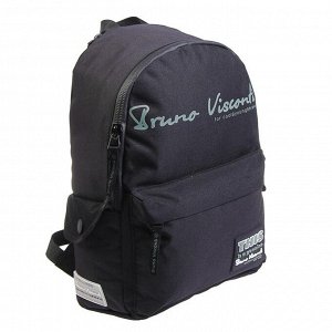 Рюкзак молодёжный Bruno Visconti 40 х 30 х 17 см, Original, серый