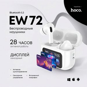 Беспроводные наушники с дисплеем Hoco EW72 ANC Noise Reduction