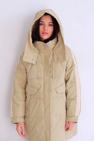 Куртка + ДЛИНА: 78 (+-3) см.
+ СОСТАВ: ПЭ 100%; подклад: ПЭ 100%; утеплитель: 150 г/м
+ ПАРАМЕТРЫ МОДЕЛИ: 81/62/88, рост модели 172 см.
+ ОБРАЗЕЦ НА МОДЕЛИ: 46