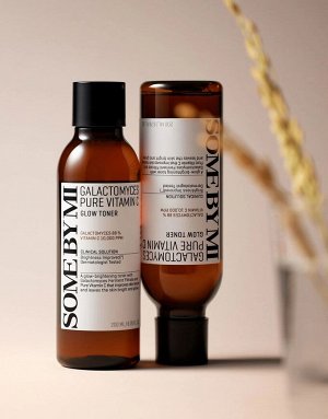 Some by mi Galactomyces Pure Vitamin C Glow Toner Осветляющий пигментацию тонер с Галактомисисом и витамином С, 200 мл