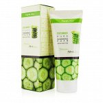 FarmStay CUCUMBER PURE CLEANSING FOAM Пенка для умывания - Огурец, 180 мл