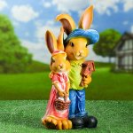 Садовая фигура &quot;Зайчики&quot; малая